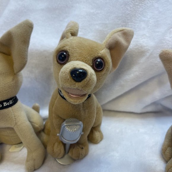 Taco Bell trio bundle Yo Quiero Taco Bell chihuahuas - Picture 10 of 12